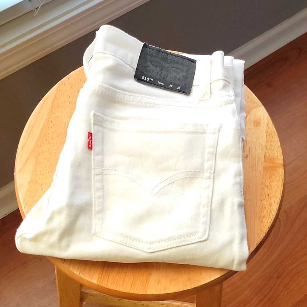 Boys white jeans 👖